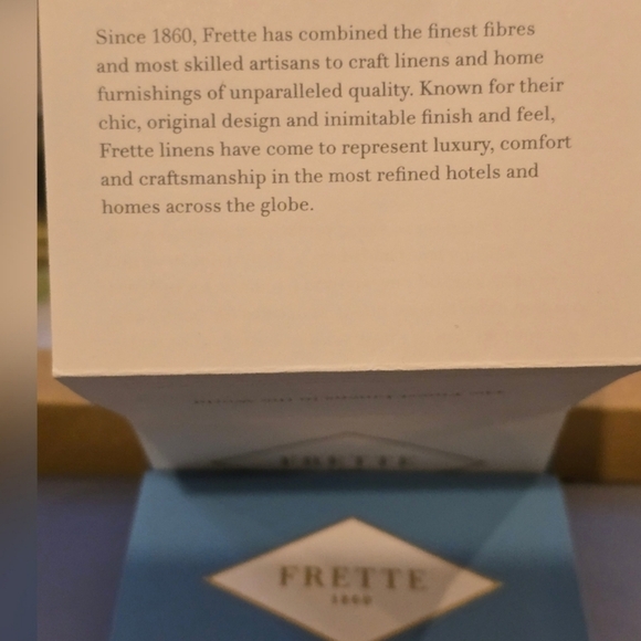 Frette Cascade Lounge Collection 2026 NWT 2 Pieces Top/ Pants Blue Silk/ Cotton - Picture 12 of 17